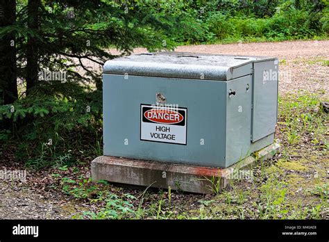 high voltage electrical box